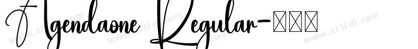 Agendaone Regular字体转换 Agendaone Regular字体转换